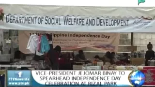 Vice President Jejomar Binay to spearhead Independence Day celebration at Rizal Park