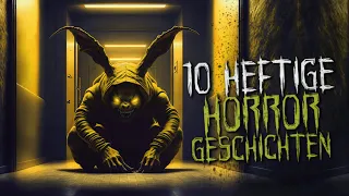 10 heftige Horrorgeschichten | Creepypasta german Deutsch [Horror Geschichte Hörbuch]