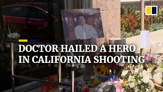 Hero doctor charged gunman and prevented further bloodshed in California church shooting