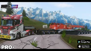 🚛 Truckers of Europe 3 🛣️ Heavy Crane Transportation from Lech to Linz✅Skills 💯💪