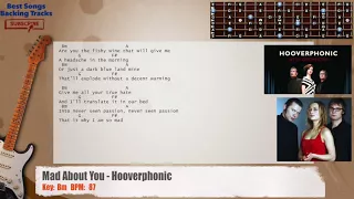 🎸 Mad About You - Hooverphonic Guitar Backing Track with chords and lyrics