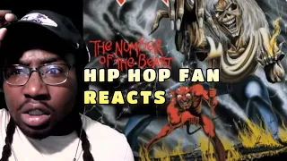 RAP FAN REACTS TO Iron Maiden "Hallowed Be Thy Name" FIRST TIME REACTION