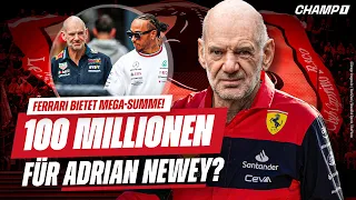 "Gazzetta dello Sport": Ferrari bietet 4-Jahres-Vertrag und 100 Millionen Euro für Adrian Newey