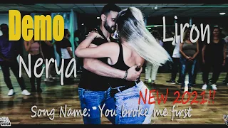 Nerya And Liron 4K @Social Sensual Bachata Dance [You broke me first]