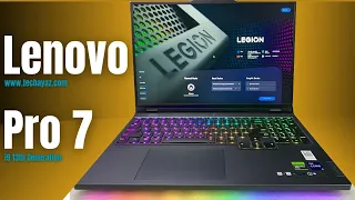 Lenovo Legion Pro 7 ( 16IRX8H ) disassembly & upgrade ram