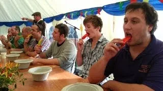 Chilli Eating Contest | Bath Chilli Festival | Sunday 6 October 2013