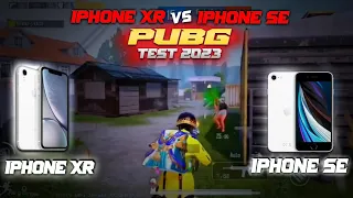 IPhone XR vs IPhone Se (2020) Pubg Test 2023 | Comparison Video | 60fps vs 60fps | Pubg Mobile
