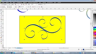 CorelDRAW: Урок 13 - Узор Завитушки