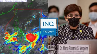 Paeng intensifies into a tropical storm | #INQToday