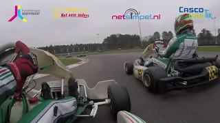 Onboard full Pre Final Genk round 8 Dutch Rotax Max Challenge 2021 | Rotax Max Senior