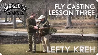 Lefty Lesson 3: Lefty Kreh on Fly Casting Tips | Fly Fishing | Hooked Up Channel