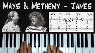 *James* (Pat Metheny / Lyle Mays) + Score