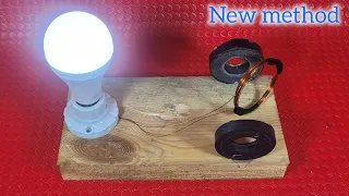 How making Free Energy for use at Home with Two Magnet (100% working) - Amazing Tips