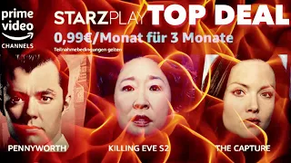 TOP Deal bei Amazon PRIME Video #STARZPLAY ABO 3 Monate für 99 Cent je Monat - Zeitlich begrenzt !!!