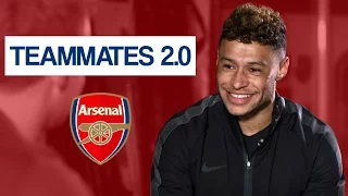 Who is the nutmeg king at Arsenal? | Alex Oxlade-Chamberlain Teammates 2.0