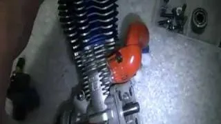 nitro engine blown up