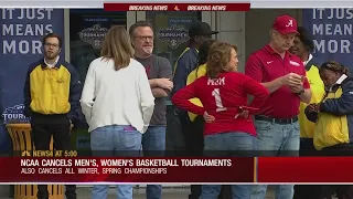 NCAA Cancel's Men's And Women's Basketball Tournaments