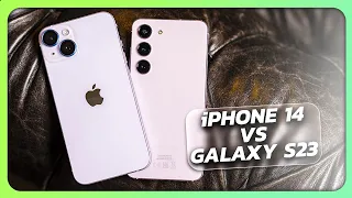 ¡El CLÁSICO! Galaxy S23 vs iPhone 14 COMPARATIVA