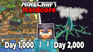 I Survived 2,000 Days in Hardcore Minecraft Survival [MOVIE]