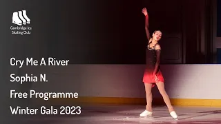 Cry Me A River - Sophia N. - Winter Gala 2023
