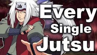 Every Jutsu Jiraiya Can Do