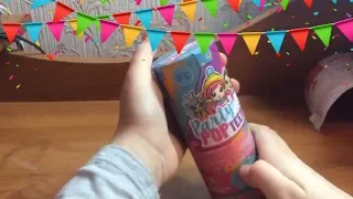 Распаковка хлопушки с сюрпризом Парти Поп // Party Popteenies