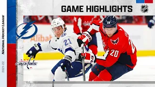 Lightning @ Capitals 10/16/21 | NHL Highlights