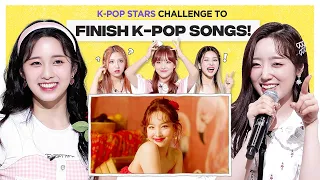 Can Kpop Group finish the lyrics of ITZY, (G)I-DLE, BTS, TWICE & SVT? l FLC l LIGHTSUM