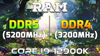 RAM Test | DDR5 (5200MHz) vs DDR4 (3200MHz) | PC Gameplay Tested