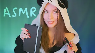 АСМР Познакомимся? Личные вопросы 🐼 ASMR Personal questions