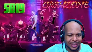 SB19 - CRIMZONE (First Time Reaction) Fire Performance!!! 🔥🔥🔥