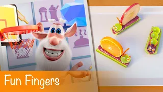 Booba - Food Puzzle: Fun Fingers - Episode 3 - Cartoon for kids