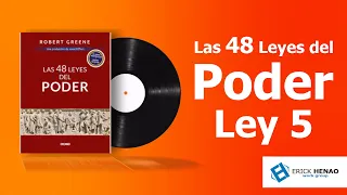 Las 48 leyes del poder, Ley No. 5: "Casi todo depende de su prestigio, defiéndalo..." (Audiolibro)