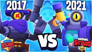 L'ÉVOLUTION de BRAWL STARS (2017-2021) - BRAWL STARS FR