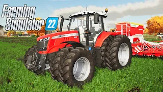 PLANTANDO CEVADA | Farming Simulator 22 | Elmcreek - Ep 10