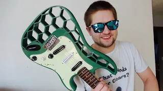 🎸3D PRINTED GUITAR!!! 🎸