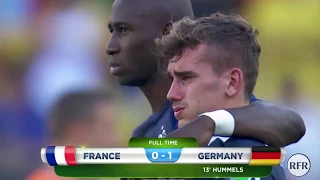 France   Allemagne 0 1   Coupe du Monde 2014   Résumé en français TF1