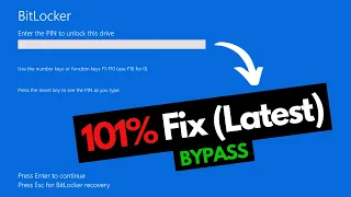 How to Bypass BitLocker Recovery Blue Screen || Windows 7/8/10/11