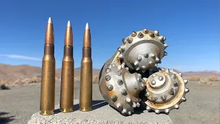 50bmg vs my grandpa’s oil drilling bit