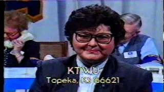 KTWU Topeka, KS - pledge break - late 1980s