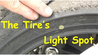 Contact Patch: Motorcycle Tire Light Spot Paint Marks