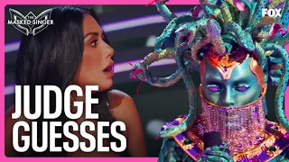 The Judges Guess Who’s Under Medusa’s Mask | Season 9 Ep. 12 | The Masked Singer