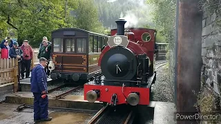 Corris Railway ride featuring Falcon No:10 and a special guest driver 😃