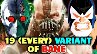 19 (Every) Dominating Bane Variant From Movies, Cartoons, Comices And TV - Explored