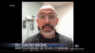 UNC Health's Dr. David Wohl on ABC World News Tonight - Omicron Variant - EARLY Stages (11-29-21).