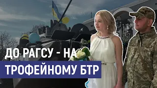 A military man and a volunteer got married in Sumy