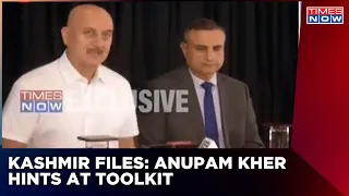 Kashmir Files Row: Anupam Kher Slams Ecosystem, Says 'Stop Mocking Pain Of Kashmiri Hindus'