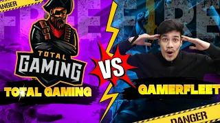 @GamerFleet VS @TotalGaming093 in Free Fire 🔥| 1V1 Challenge Accepted