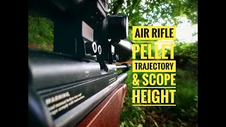 Matt's Country - Air Rifle Pellet trajectory & Scope height