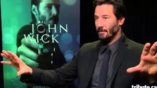 Keanu Reeves Interview. Интервью о фильме "Джон Уик" (на русском)